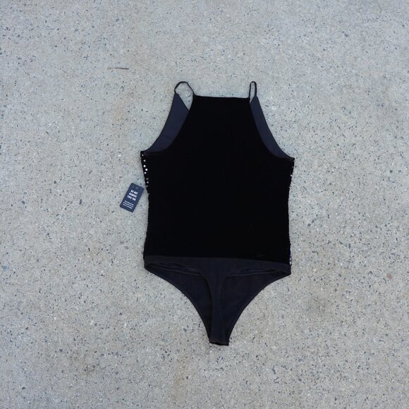 NWT Express Sequin Bodysuit M - Picture 8 of 15